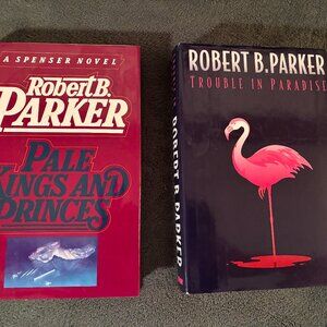 Lot of 2 ROBERT B. PARKER Books - Both Signed, 1st Ed./1st Printing, HCDJ